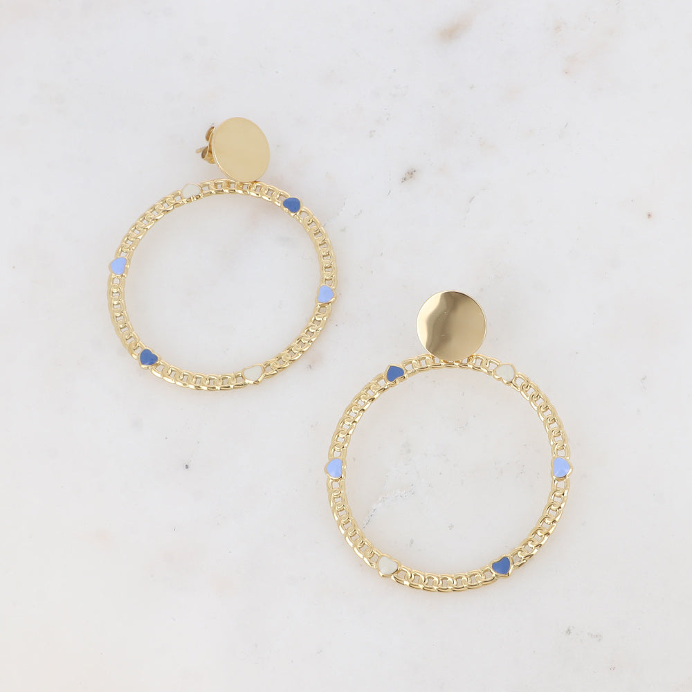 Boucles Elisca - Lilas