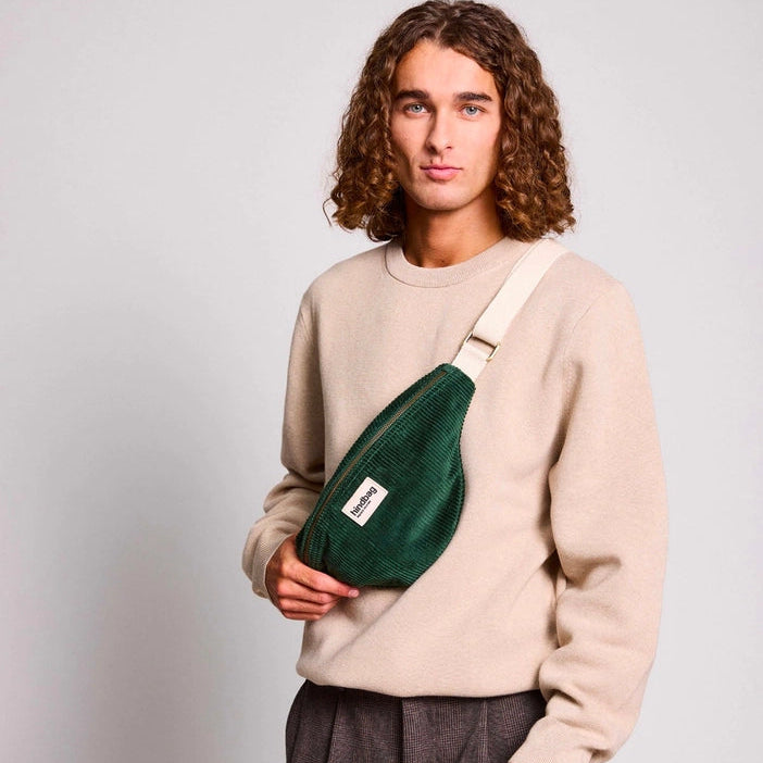 Banane Olivia - Velours Sapin