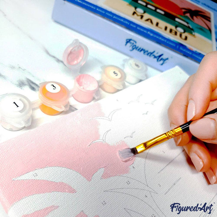 Mini peinture par numéros : Van Gogh Nuit étoilée