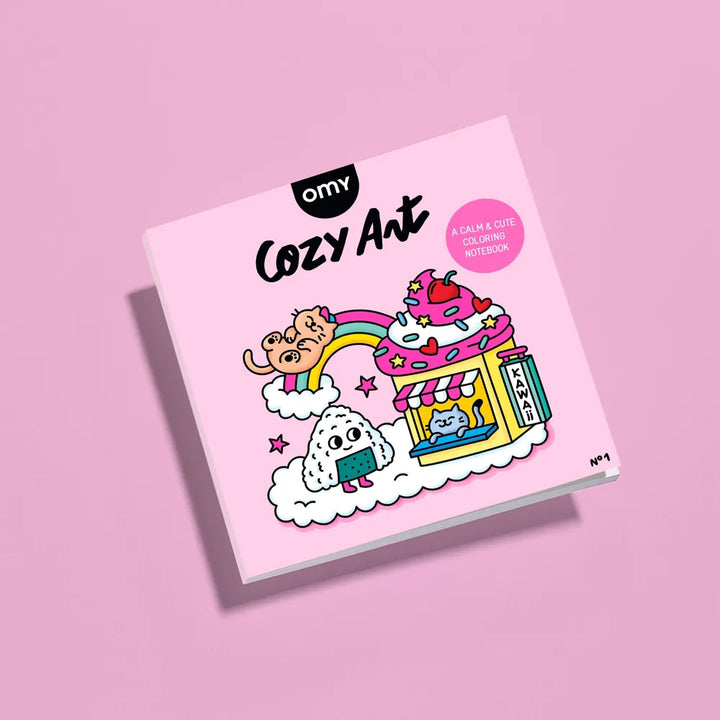 Coloriage Cozy Art - Kawaii