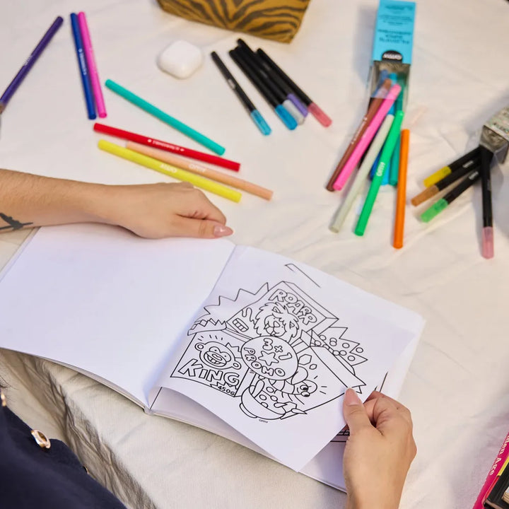 Coloriage Cozy Art - Supermarket
