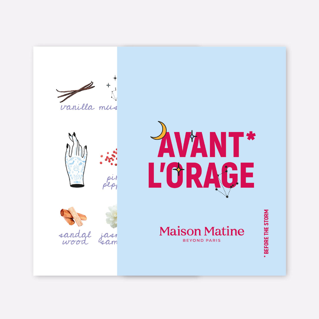 Eau de Parfum - Avant L'Orage 15ml