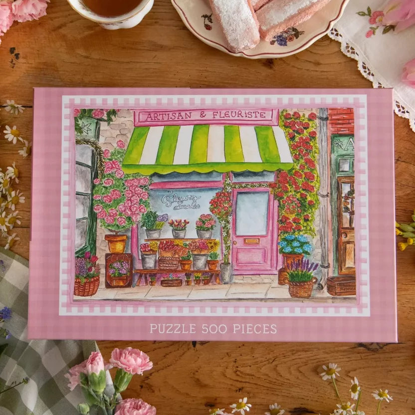 Puzzle Chez le Fleuriste - 500 pièces