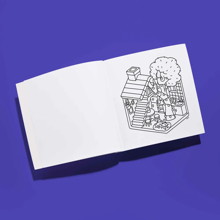 Coloriage Cozy Art - Tiny House