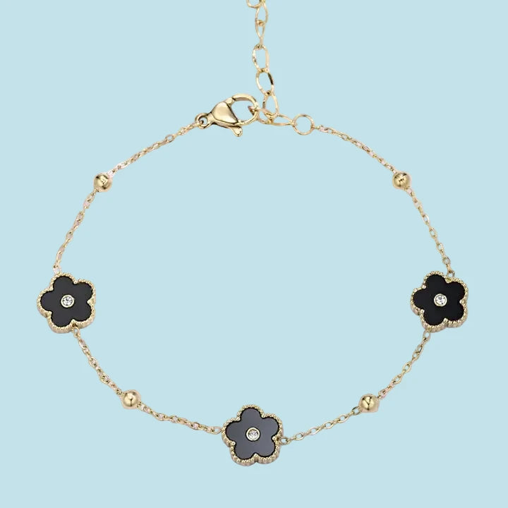 Bracelet - Sintia doré et noir