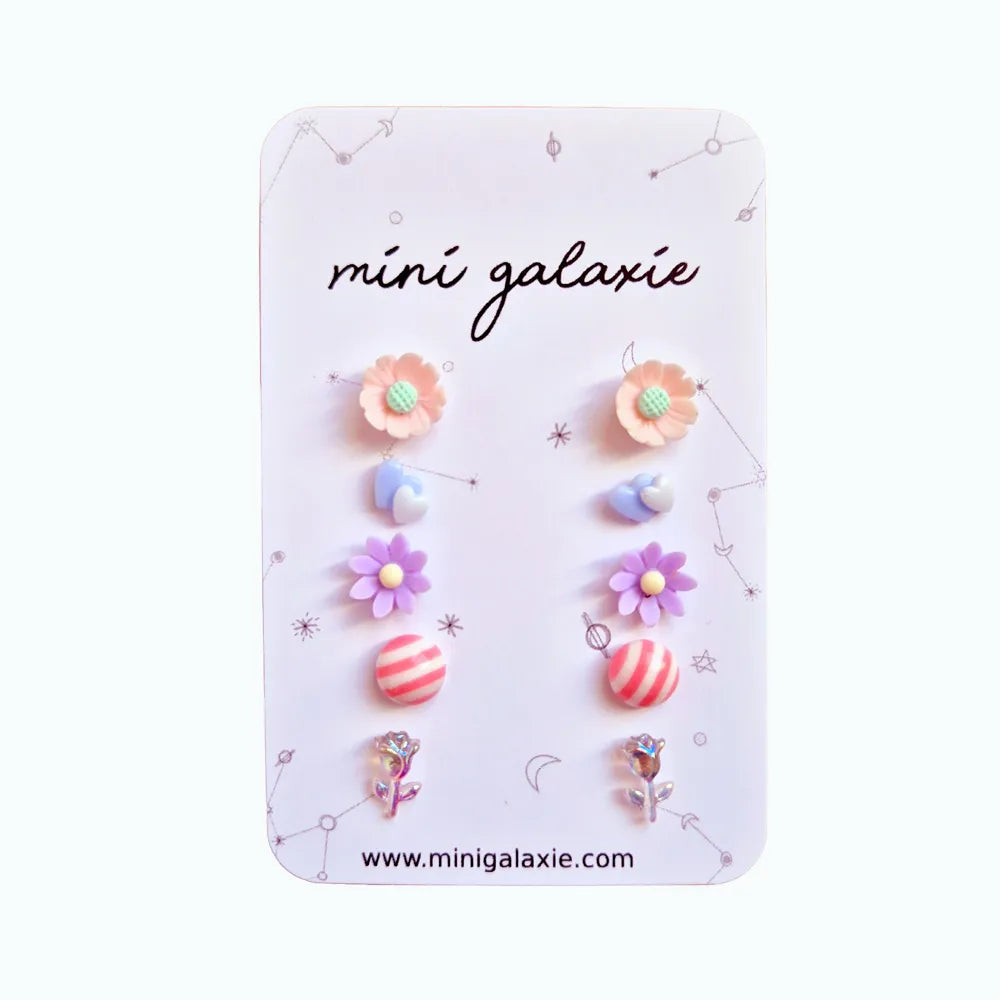 Boucles d'oreilles clous - Véga