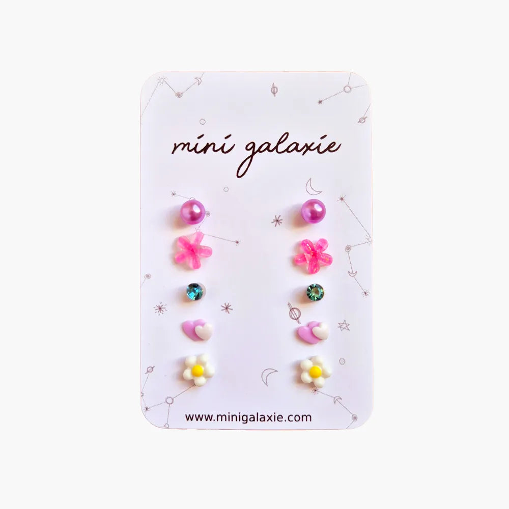 Boucles d'oreilles clous - Luna