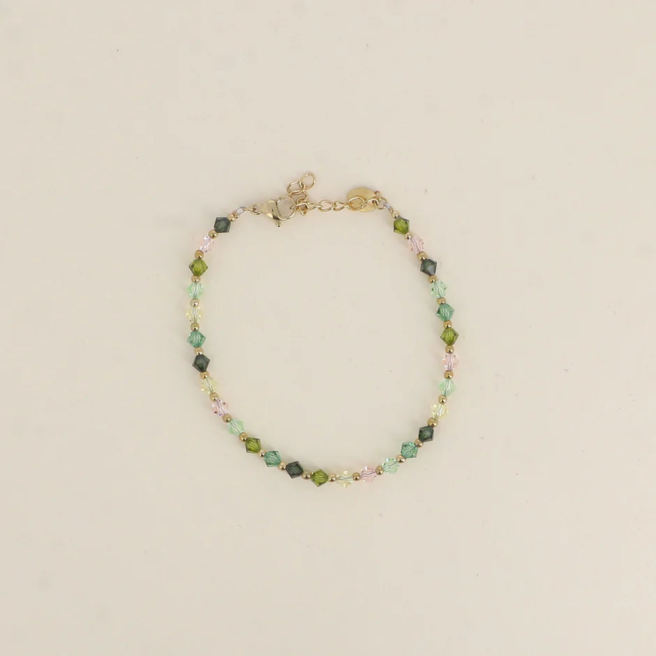 Bracelet - toupie vert
