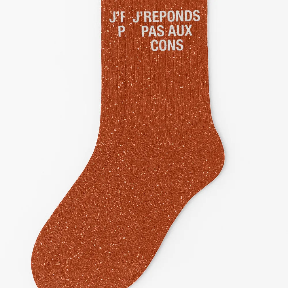 Chaussettes - J'répond pas aux Cons