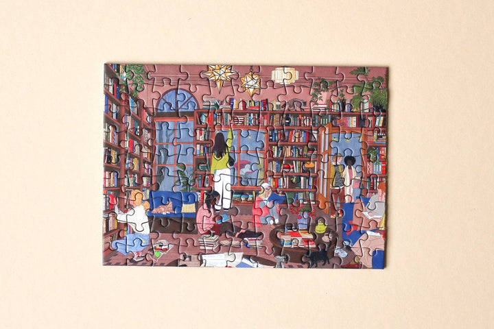 Mini-Puzzle Coin de Livre