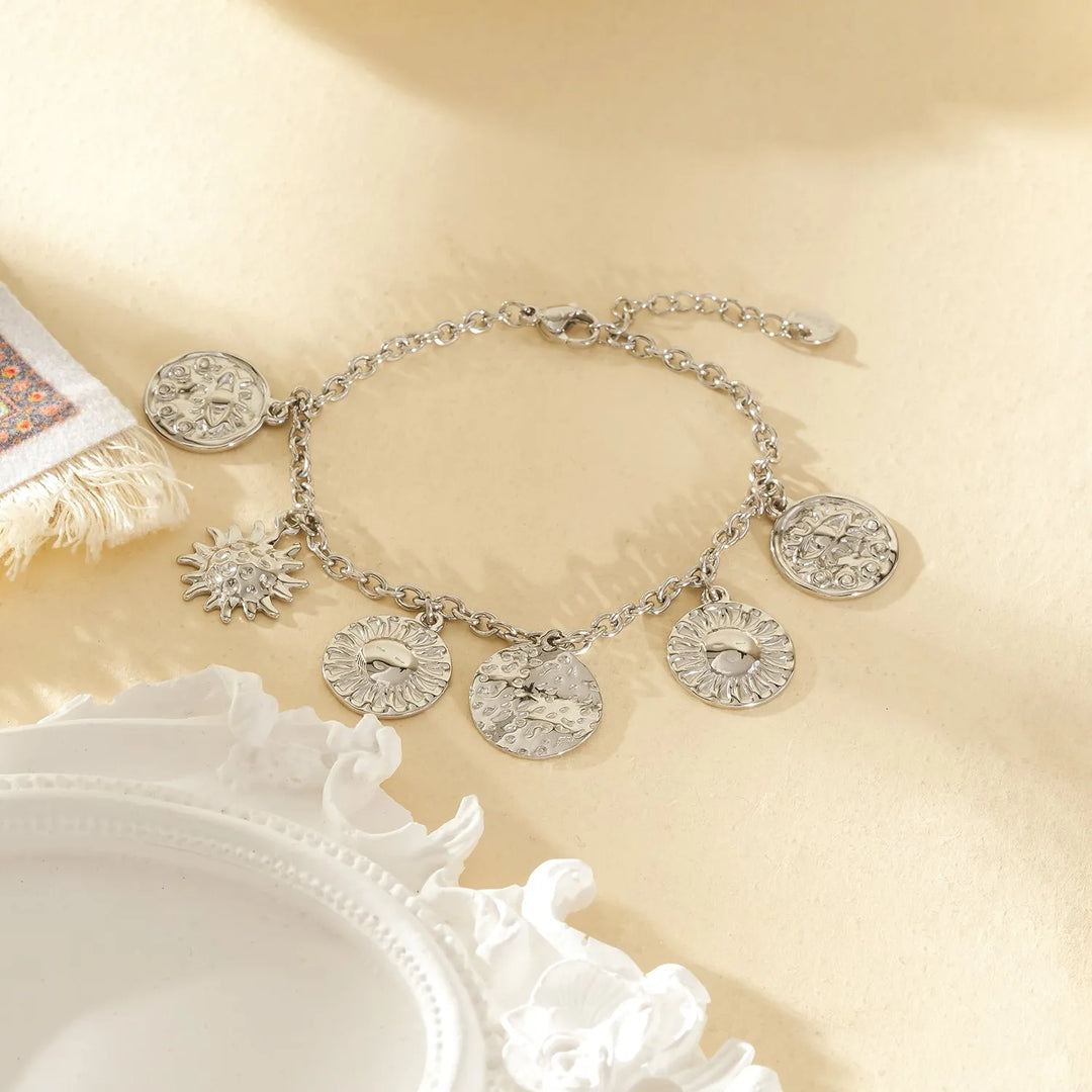 Bracelet Breloques Argenté