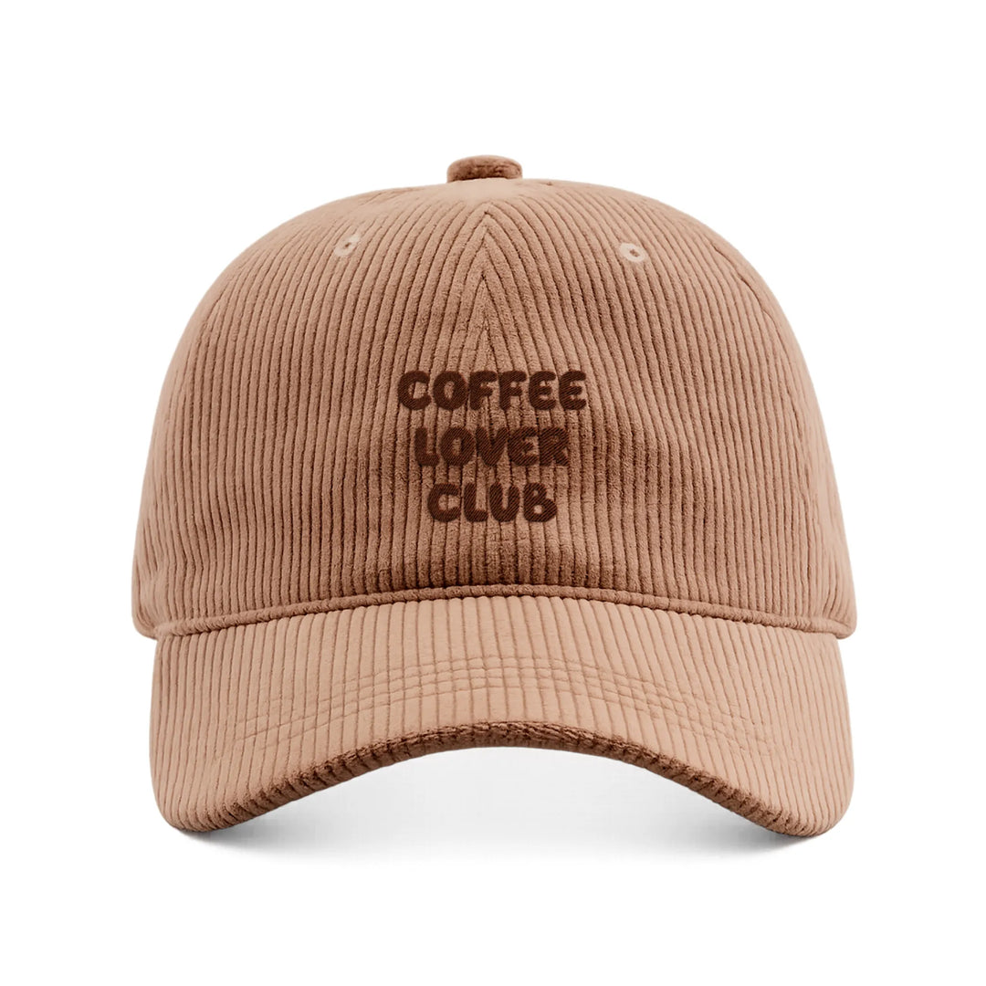 Casquette marron - coffee Lover club