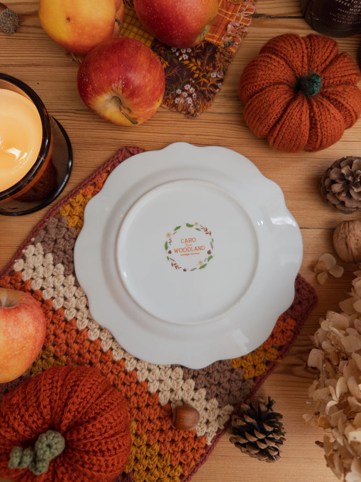 Assiette Pumpkin Spice