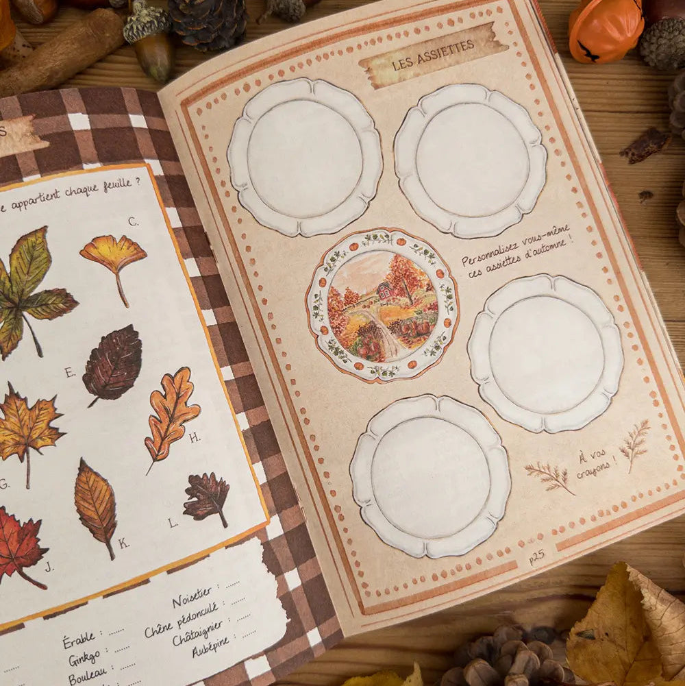 Cahier d'activités - le temps d'un automne