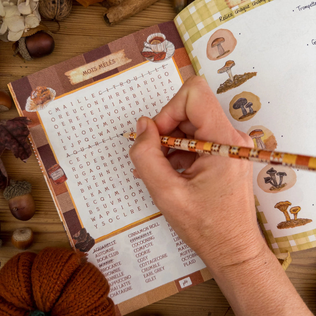 Cahier d'activités - le temps d'un automne