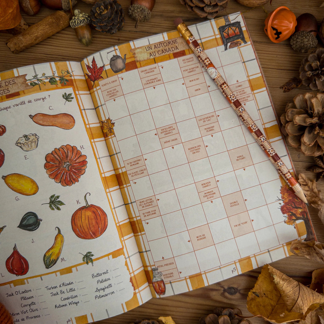 Cahier d'activités - le temps d'un automne