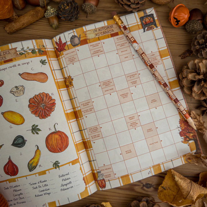 Cahier d'activités - le temps d'un automne