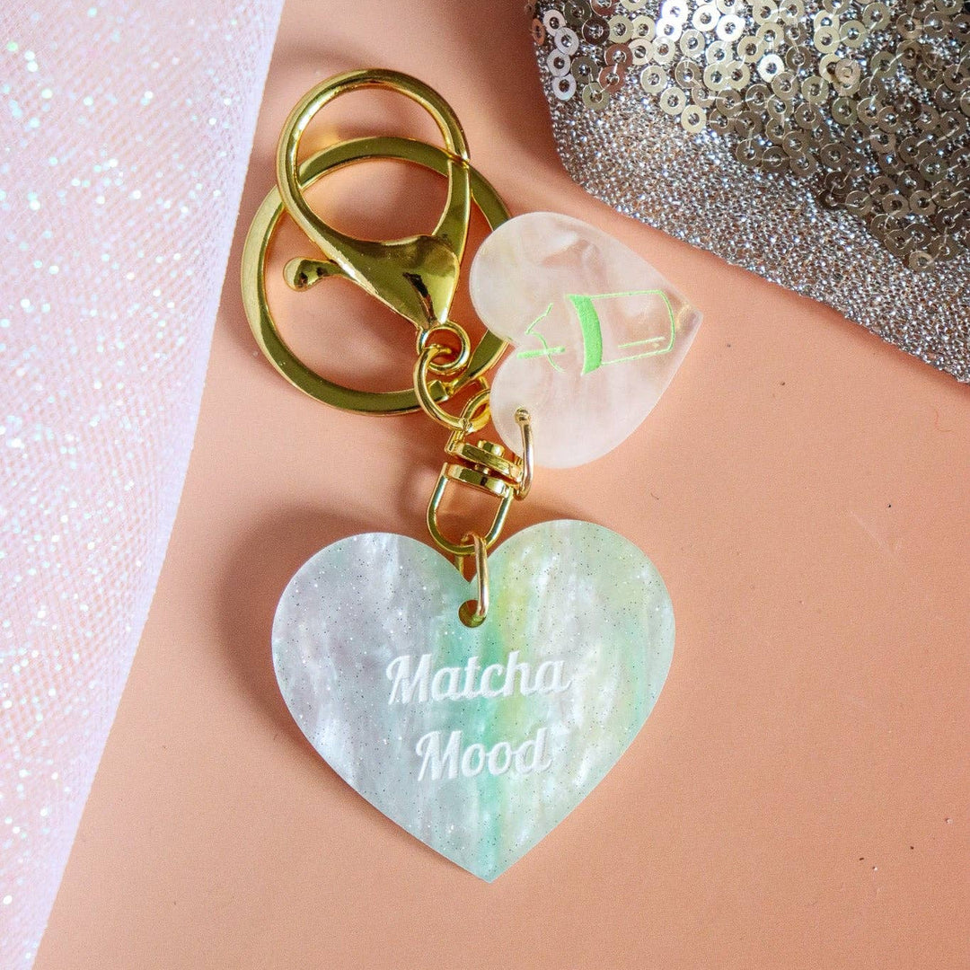 Porte clés Matcha mood