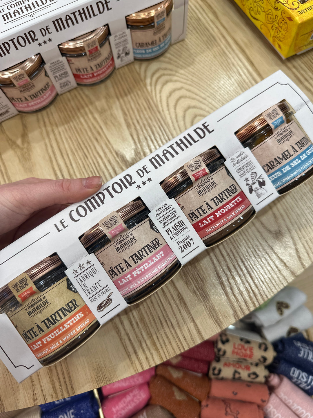 Coffret pâte à tartiner