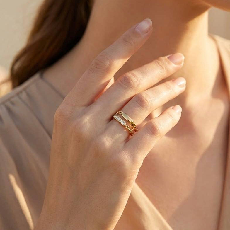 Bague - Tyssen doré