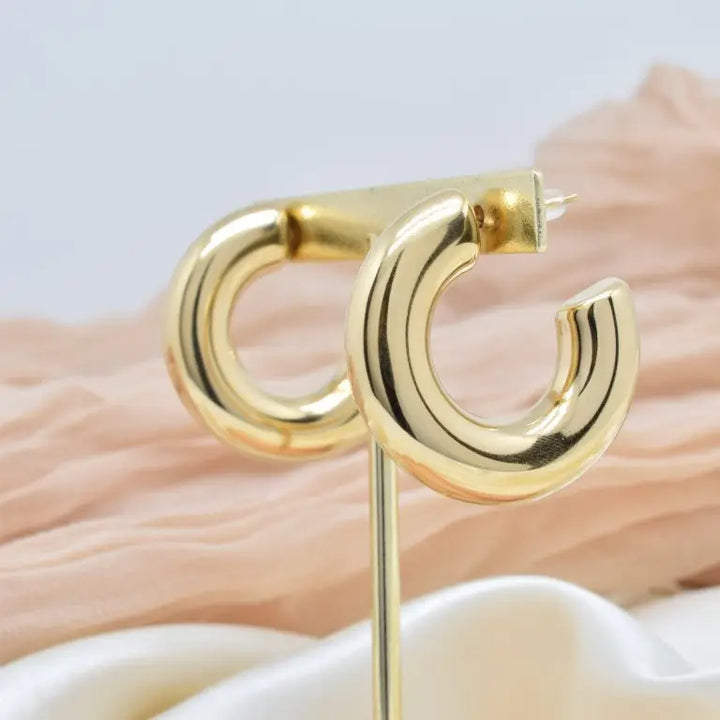 Boucle d'oreilles doré - Luna