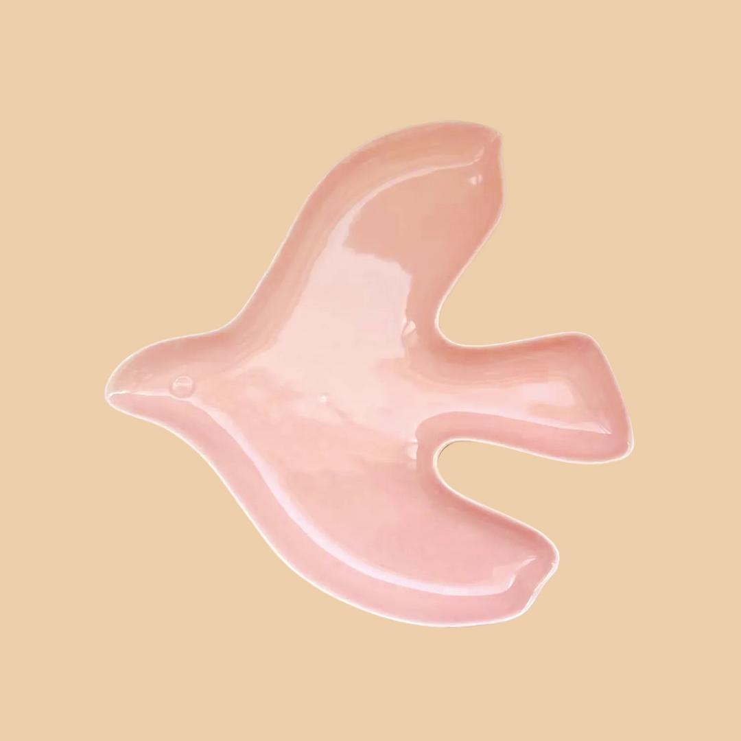 Coupelle oiseau - Rose