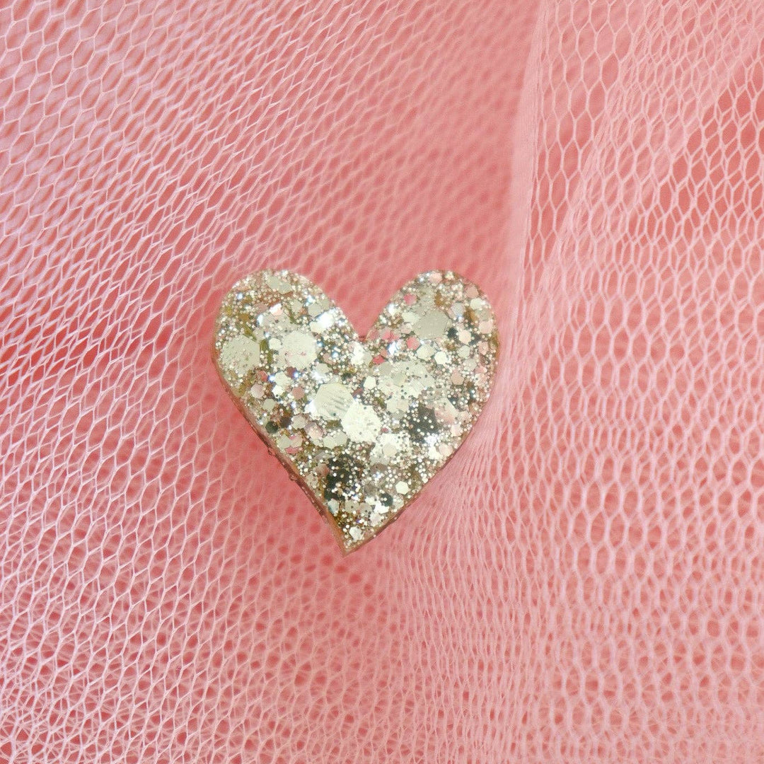 Pin's Coeur Champagne