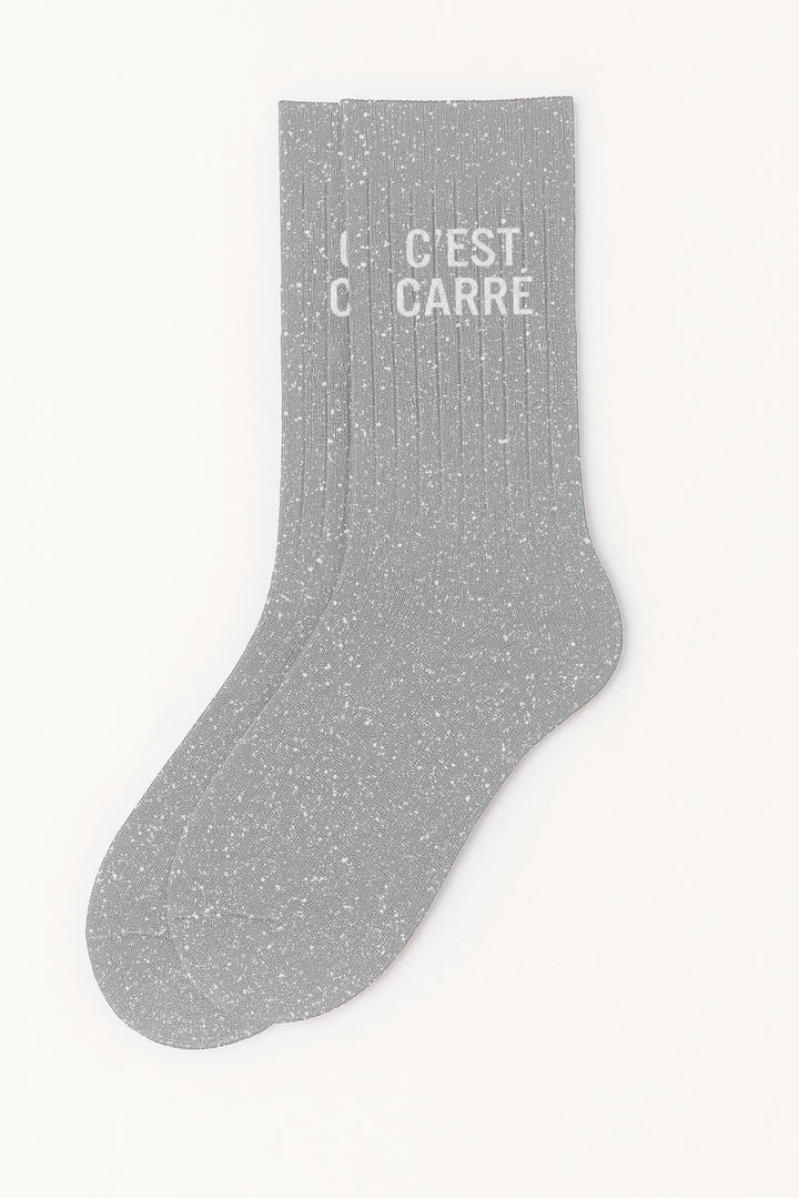 Chaussettes - c'est carré