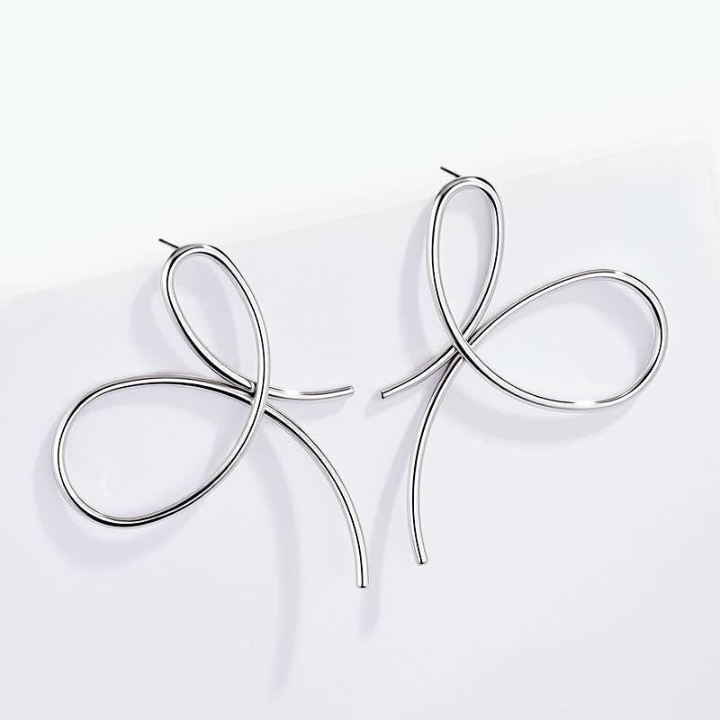 Boucles d'oreilles - Linda argenté