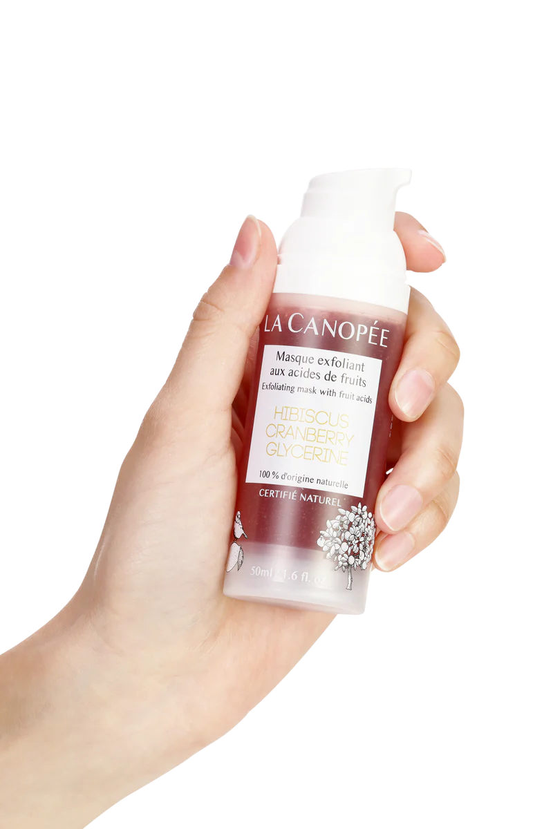 Masque exfoliant aux acides de fruits - La canopée