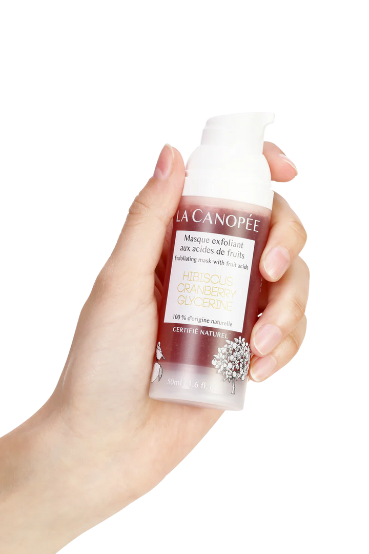 Masque exfoliant aux acides de fruits - La canopée