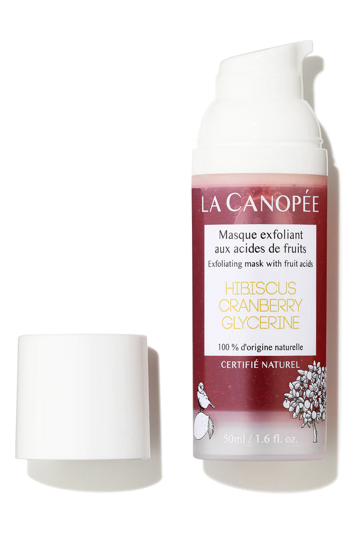 Masque exfoliant aux acides de fruits - La canopée
