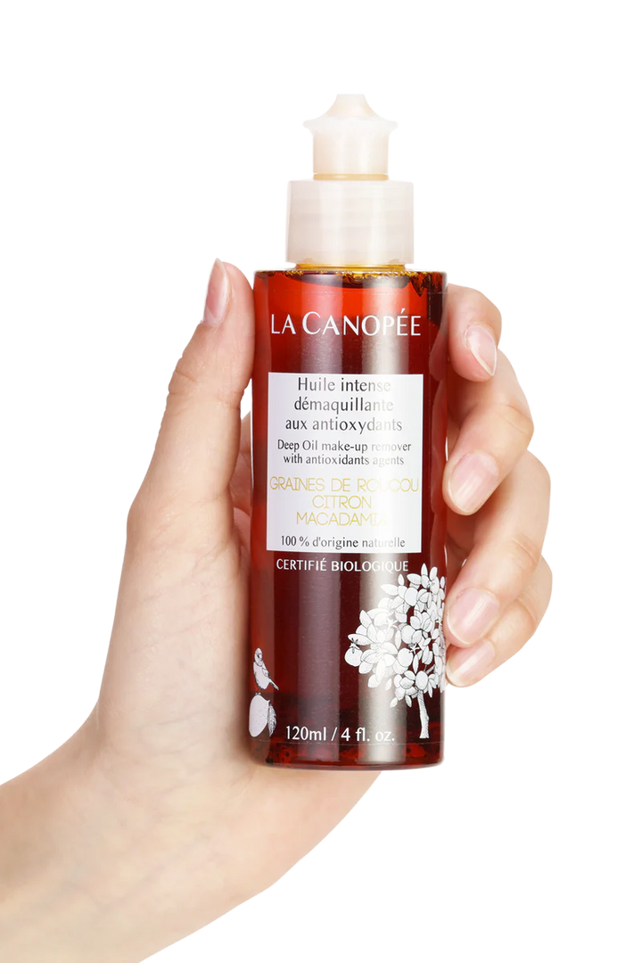 Huile intense démaquillante aux antioxydants - La canopée