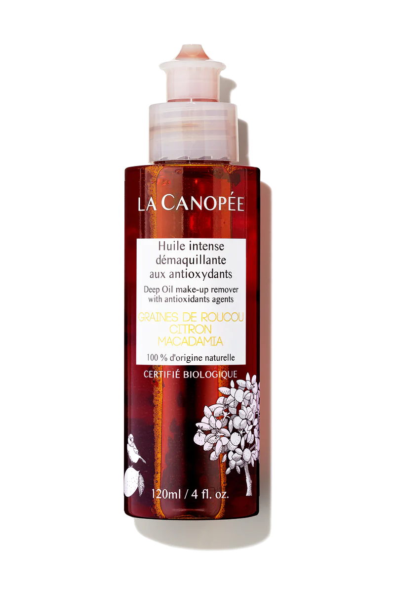 Huile intense démaquillante aux antioxydants - La canopée