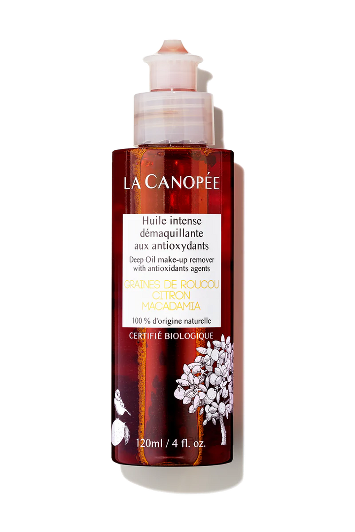 Huile intense démaquillante aux antioxydants - La canopée
