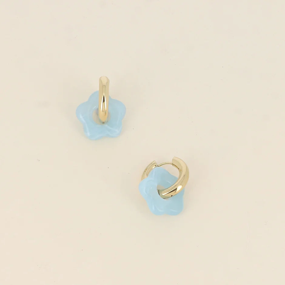 Boucles - Flo Bleu claire