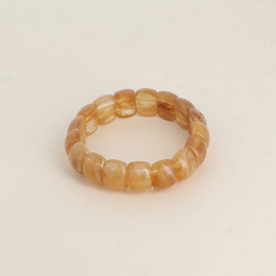 Bracelet Olivia - Jaune