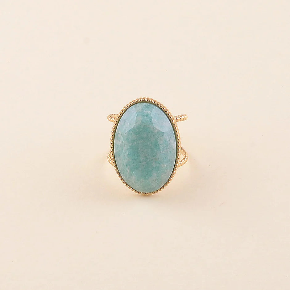 Bague Thaïs - Amazonite