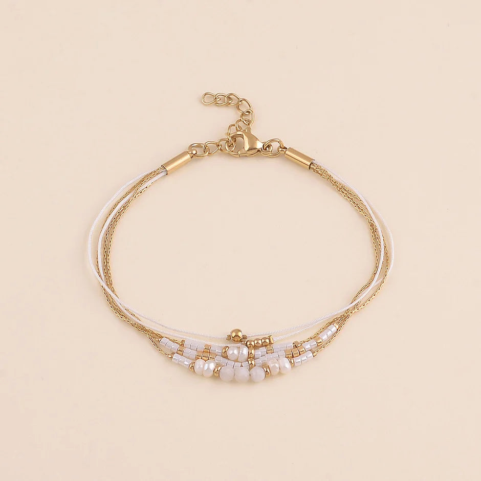 Bracelet SUZ blanc