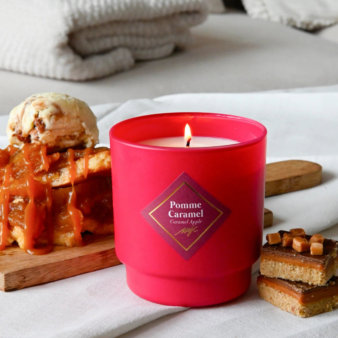 Bougie de Noel - Pomme caramel 180g