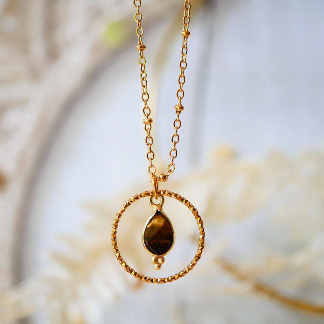 Collier - Clementine Oeil du tigre