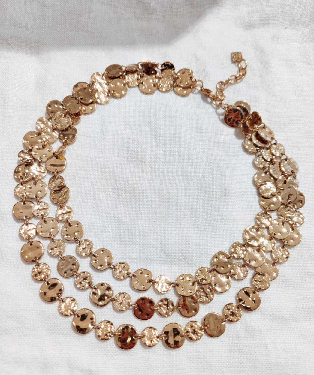 Collier Pastilles multi rangs