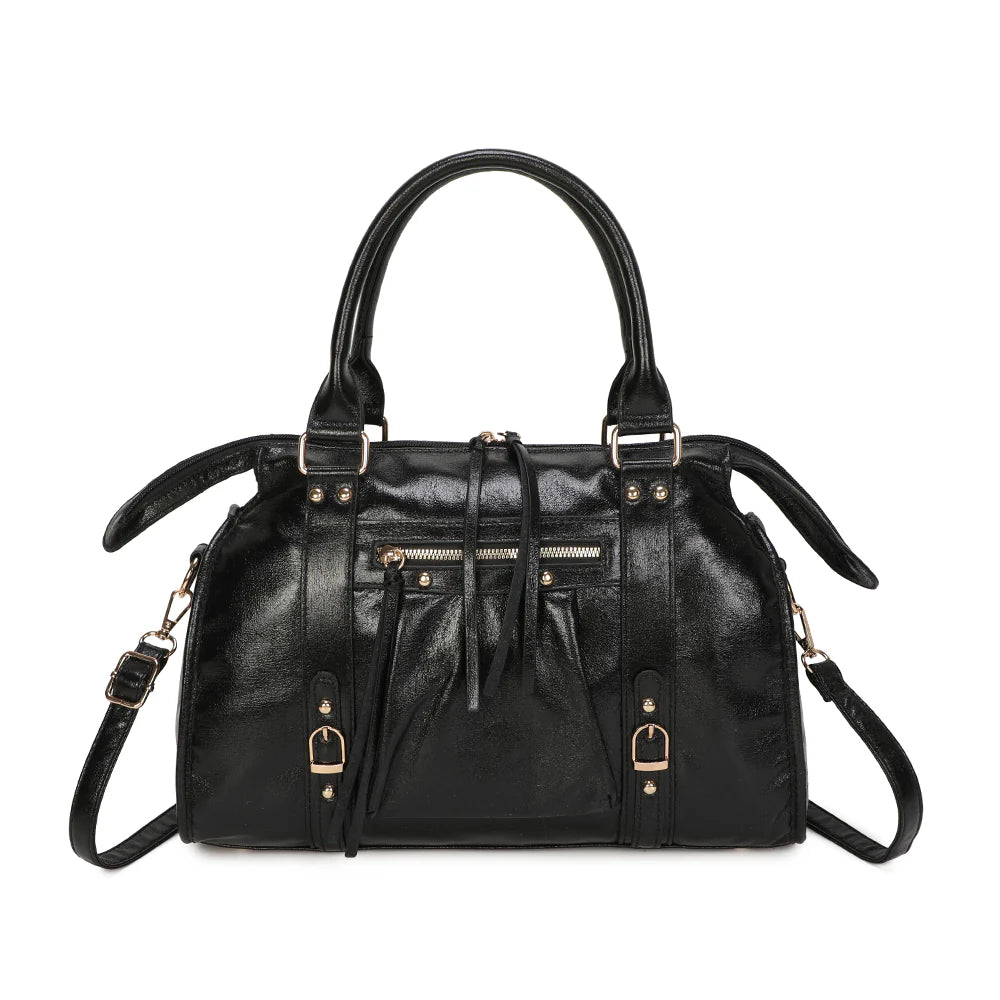 Sac Skyla Medium Métallique Noir