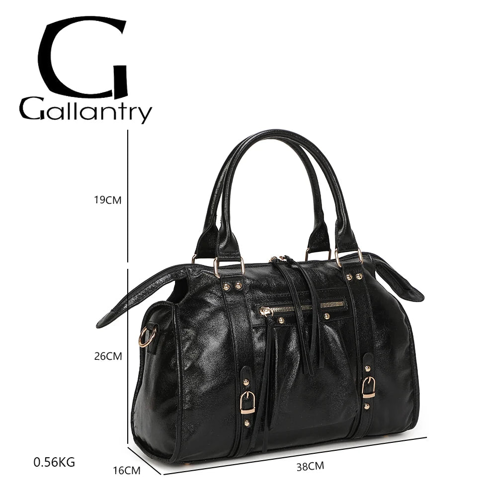 Sac Skyla Medium Métallique Noir