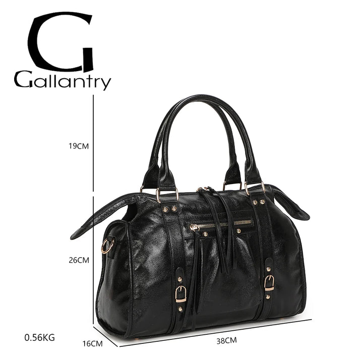 Sac Skyla Medium Métallique Noir