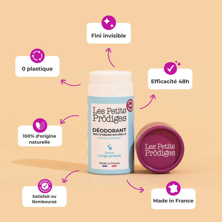 Déodorant linge propre 48h
