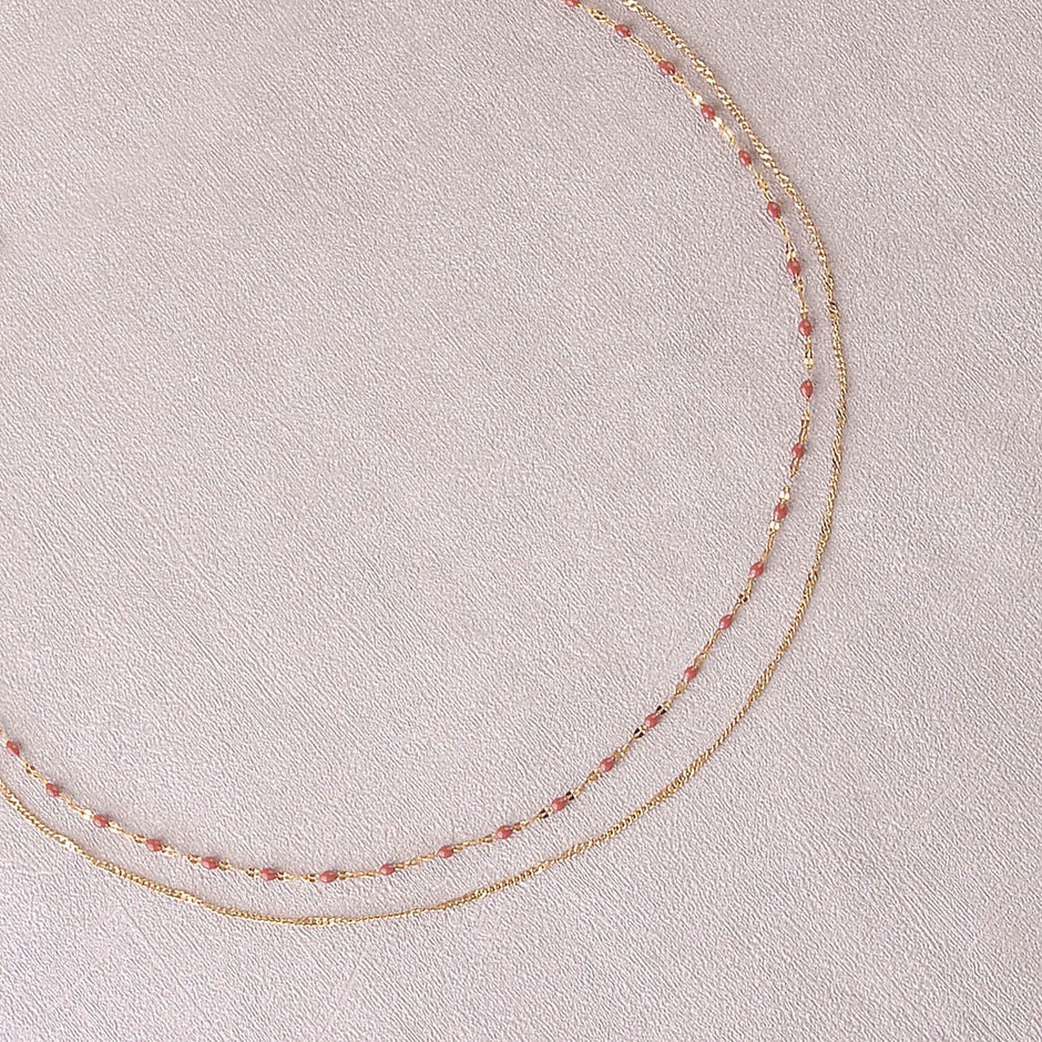 Collier Maëlle - Brique
