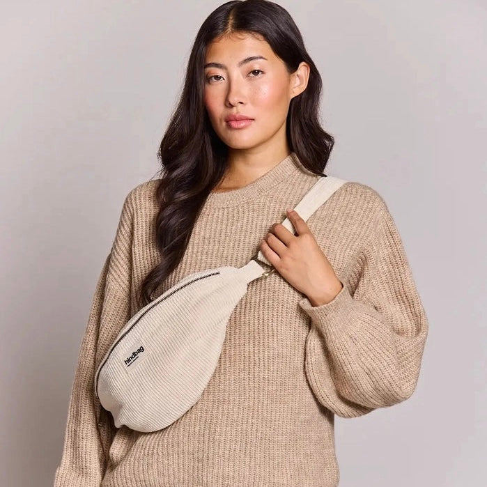 Banane Sacha - Velours Beige