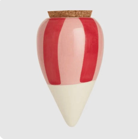 Olla - Rayé rose