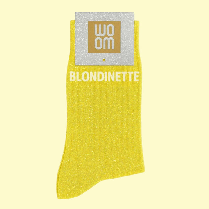 Chaussettes - Blondinette jaune